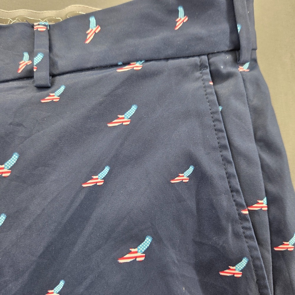 Walter Hagen Perfect 11 Golf Shorts Navy American Eagle Size 38 - Measured 37